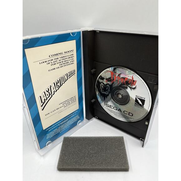 Bram Stoker's Dracula (Sega CD, 1993) W/ Case, Manual. CIB - Picture 5 of 10